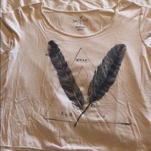 American Eagle flowy shirt